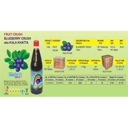 Blueberry Crush Manufacturer Supplier Wholesale Exporter Importer Buyer Trader Retailer in Pune Maharashtra India